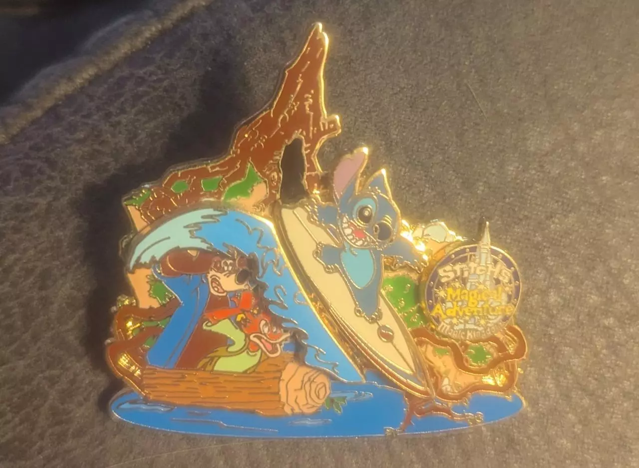 plant/WDW Stitch's Magical Adventure Splash Mountain pin 2005-0