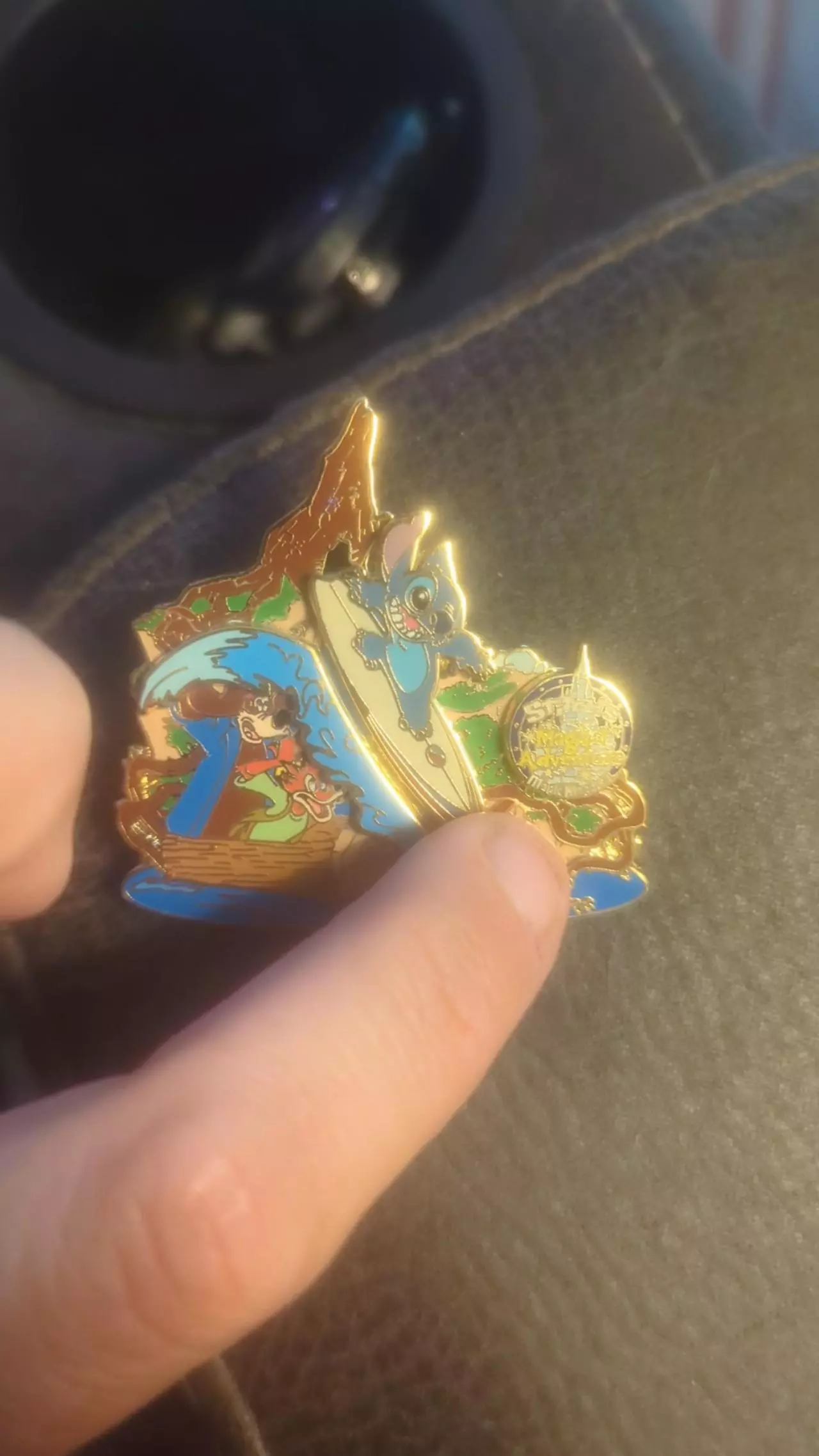 plant/WDW Stitch's Magical Adventure Splash Mountain pin 2005-2