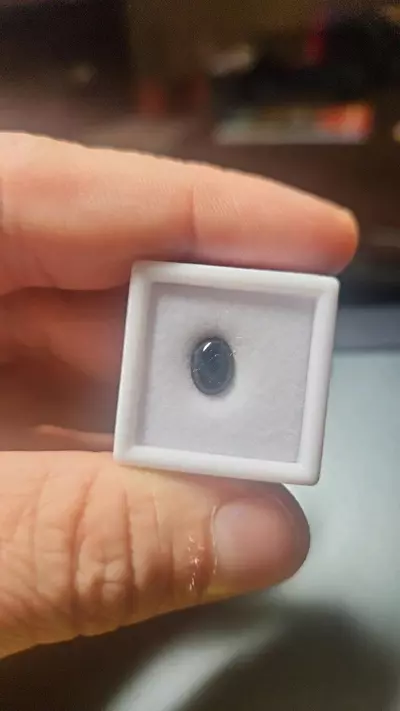 plant/2.35ct Blue Star Sapphire – AAA Oval Cabochon-1-thumbnail
