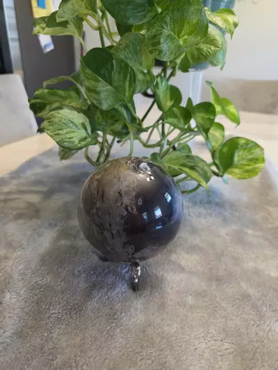 plant/2lb 15oz Druzy Volcano Agate Sphere 🛸-3-thumbnail