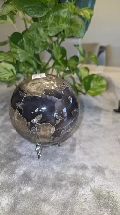 plant/5lb Volcano Agate Sphere 🛸✨️-5-thumbnail