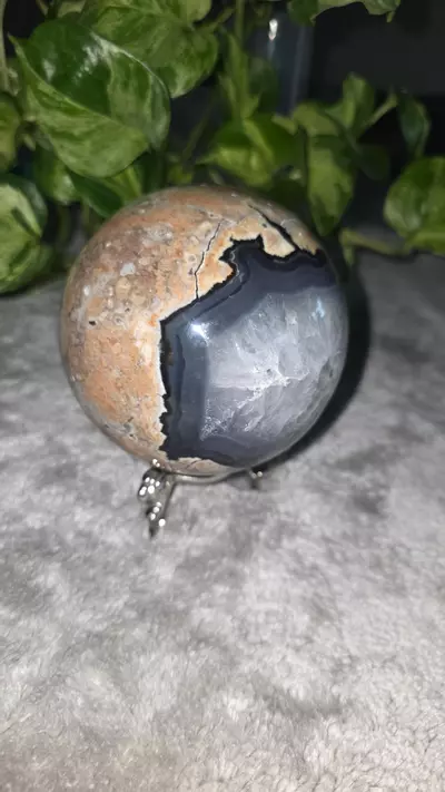 plant/3lb Volcano Agate Sphere ✨️🛸-7-thumbnail