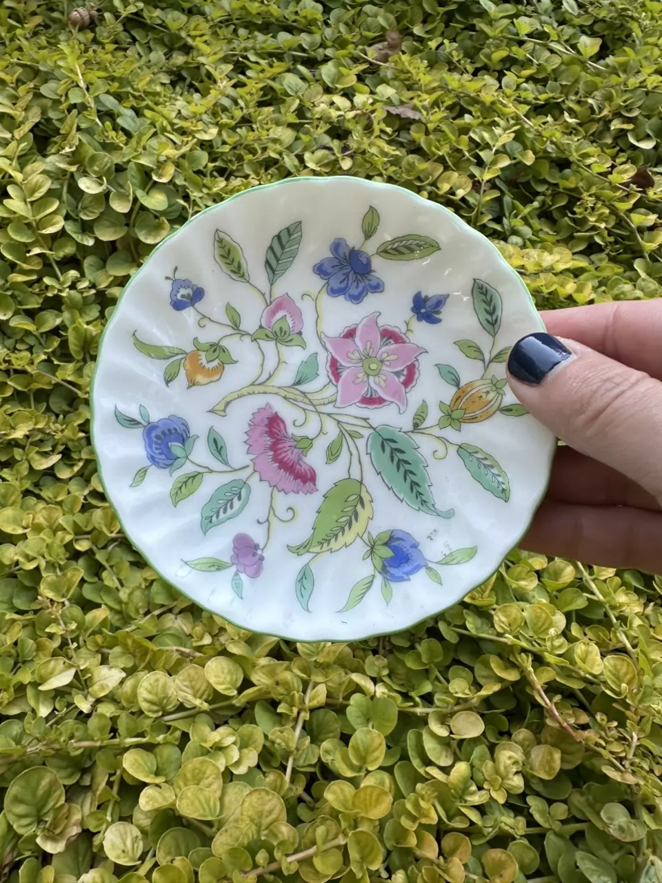 plant/Beautiful Floral Butter Pats/ Trinkets-2