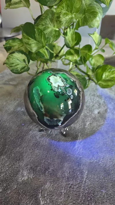plant/5lb Volcano Agate Sphere 🛸-0-thumbnail