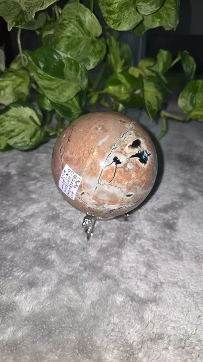 plant/3lb Volcano Agate Sphere ✨️🛸-6-thumbnail