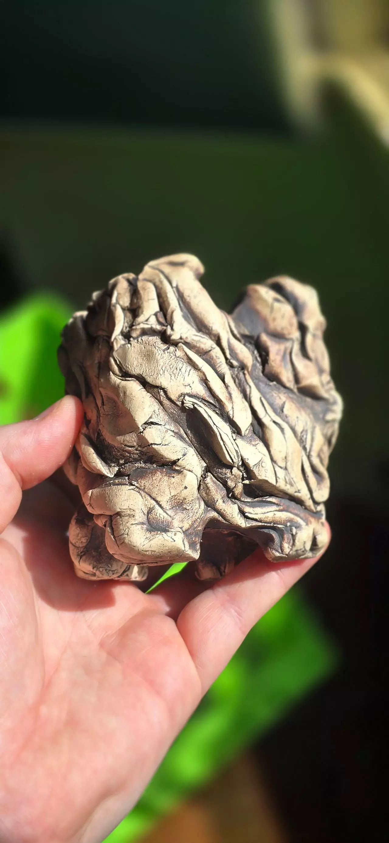 plant/Handmade ceramic pot with drainage-0