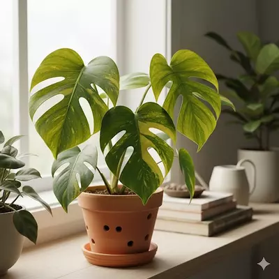 plant/Monstera Aurea | Rare Tissue Culture Plantlet | sellers choice-0-thumbnail