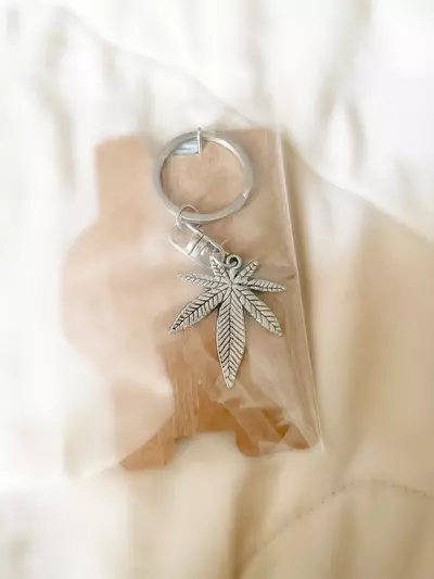 plant/‘Focus on the Good’ Keychain 🔑-2-thumbnail