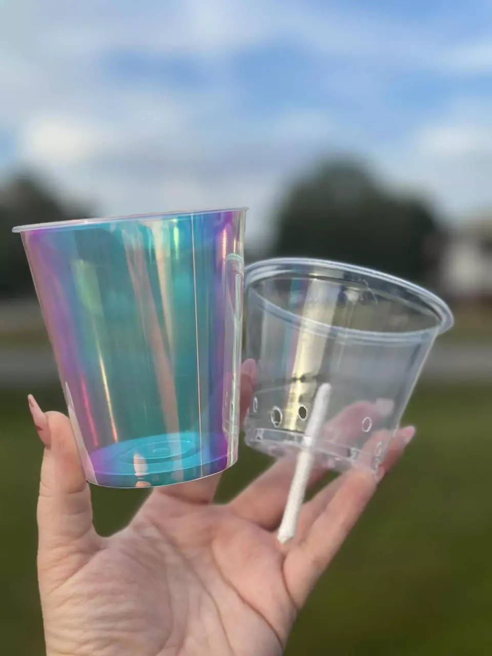 plant/9oz Iridescent Self Watering Setup-0