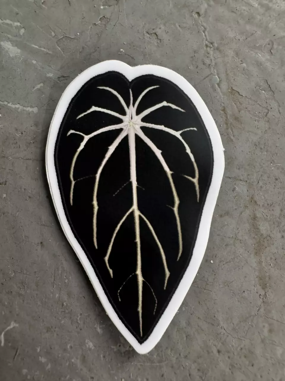 free_shipping/Anthurium Carla - embroidery inspired-0