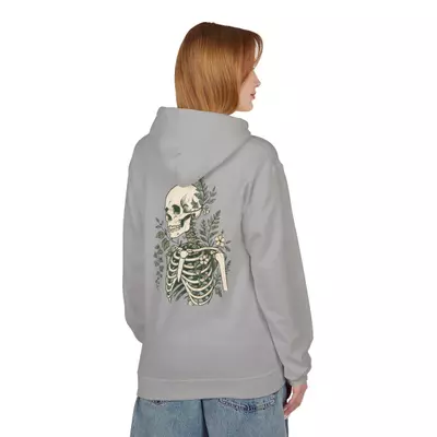 plant/Planty skeleton hoodie - unisex-4-thumbnail