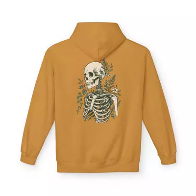 plant/Planty skeleton hoodie - unisex-1-thumbnail