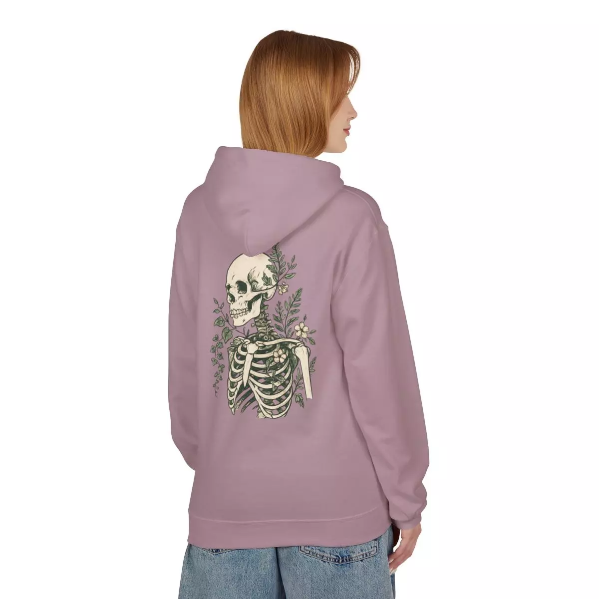 plant/Planty skeleton hoodie - unisex-0