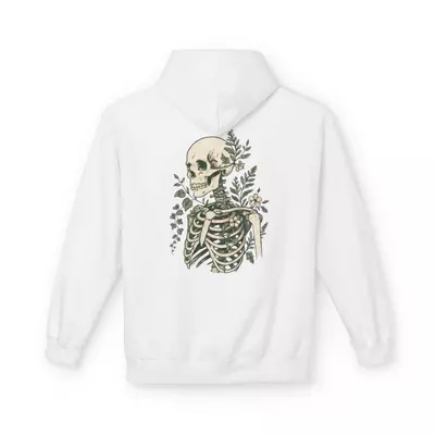 plant/Planty skeleton hoodie - unisex-3-thumbnail