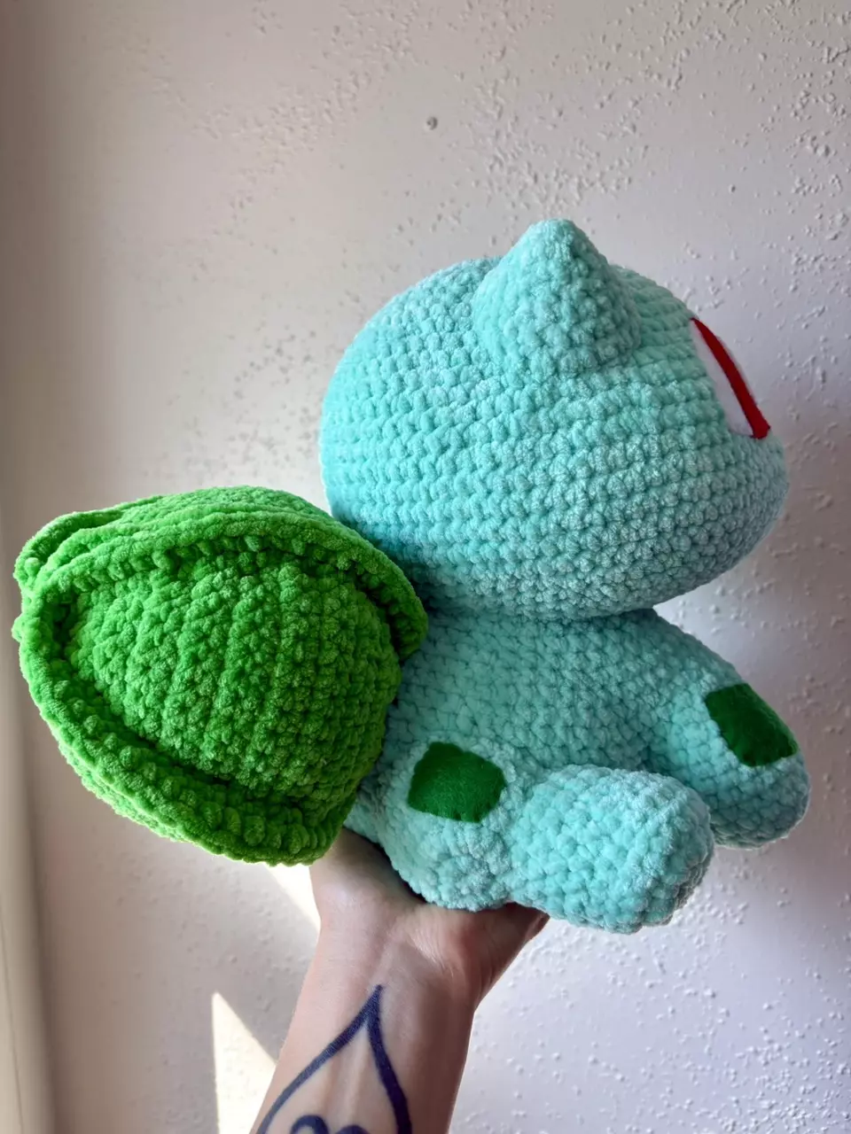 plant/Crochet Bulbasaur Plushy-2