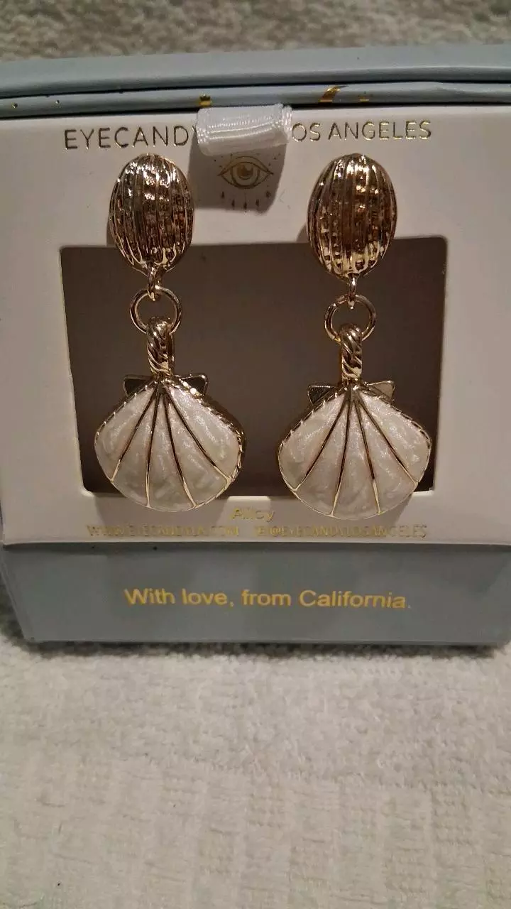 free_shipping/Shell earrings-0