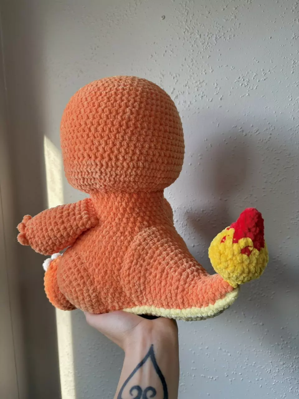 plant/Crochet Charmander Plushy-2
