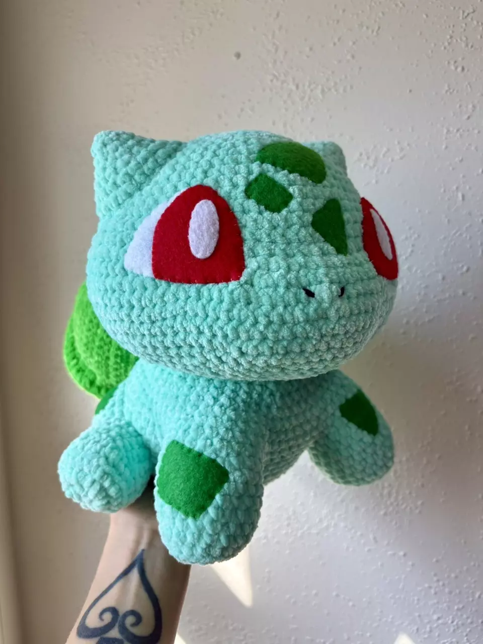 plant/Crochet Bulbasaur Plushy-0