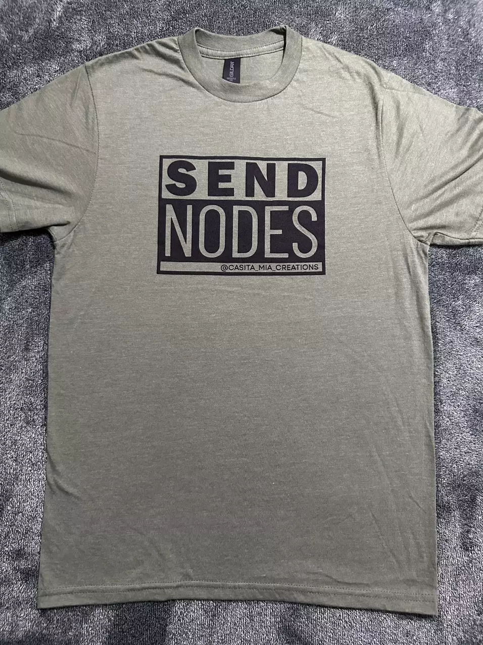 plant/Size L - Send Nodes - Green - T-shirt-0