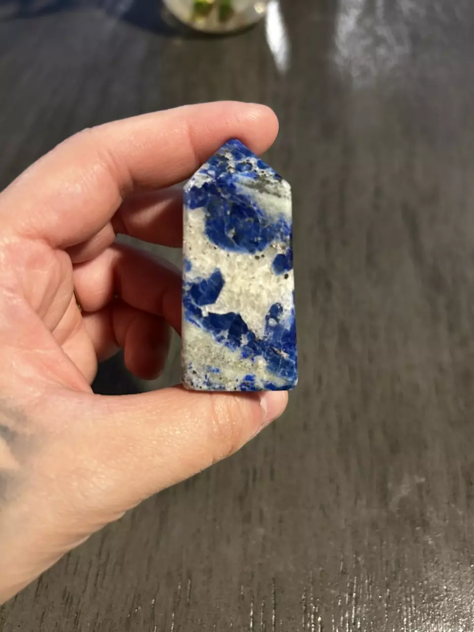 plant/Lapis Lazuli Tower – 2-Inch (UV reactive)-1