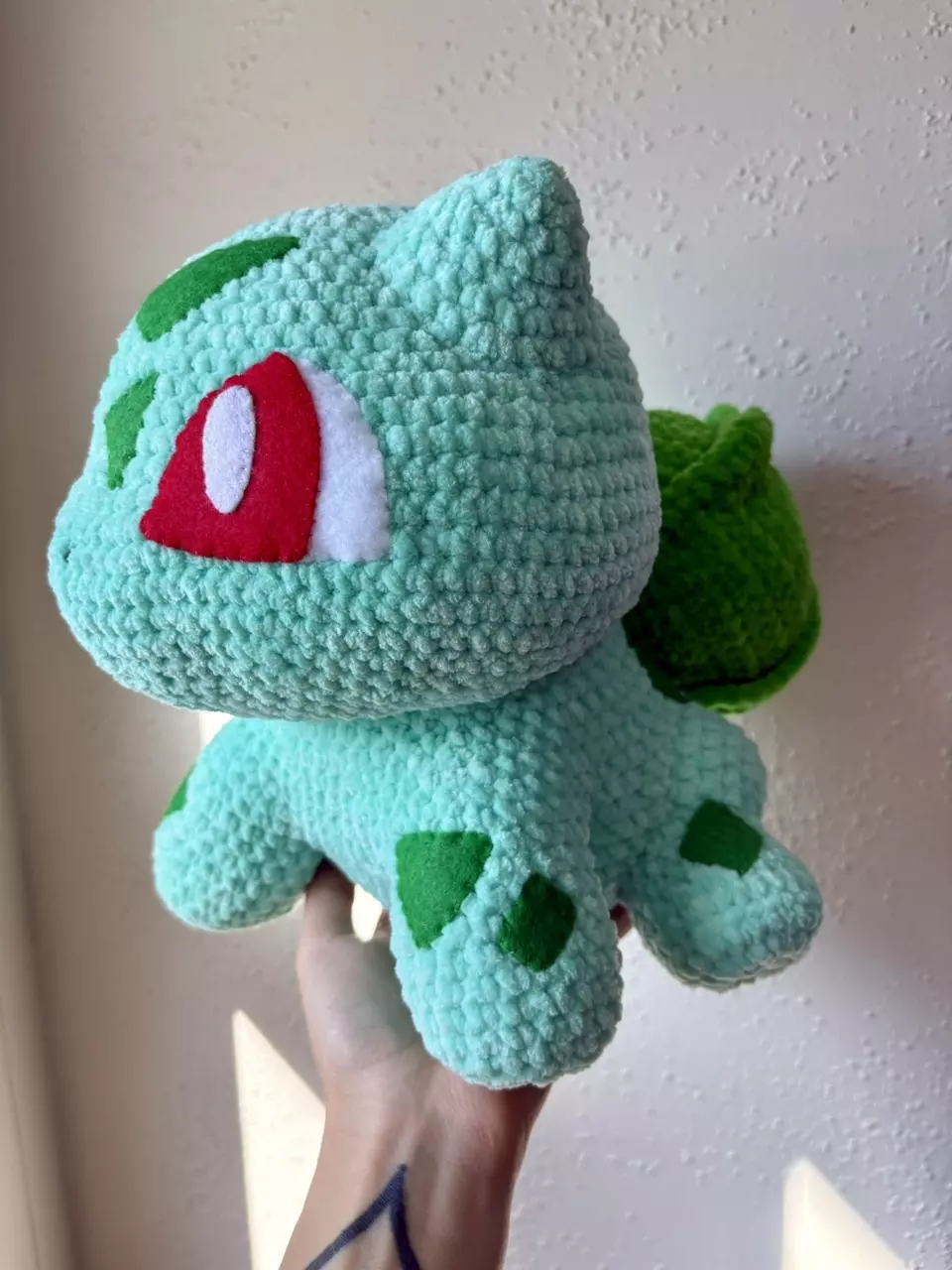 plant/Crochet Bulbasaur Plushy-1