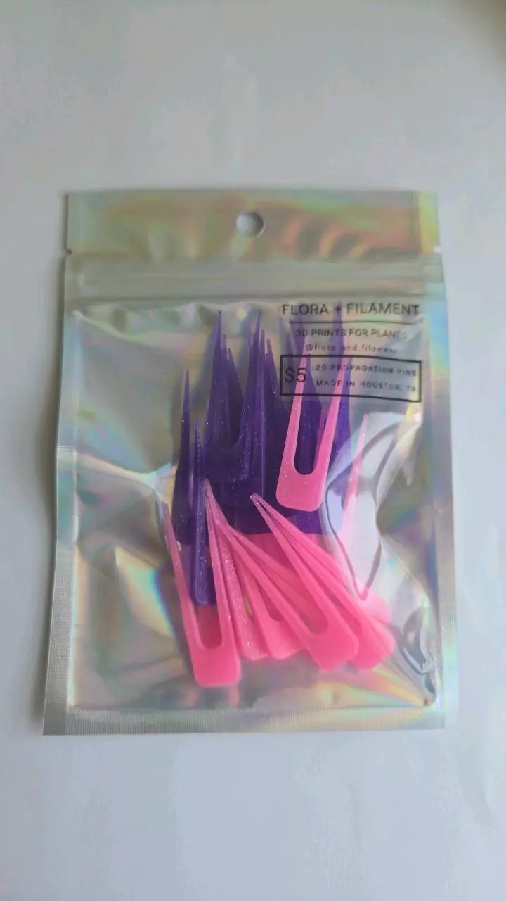 plant/✨️💜🩷20 pack of prop pins-✨️Twinkling Pink & Purple✨️🩷💜-0