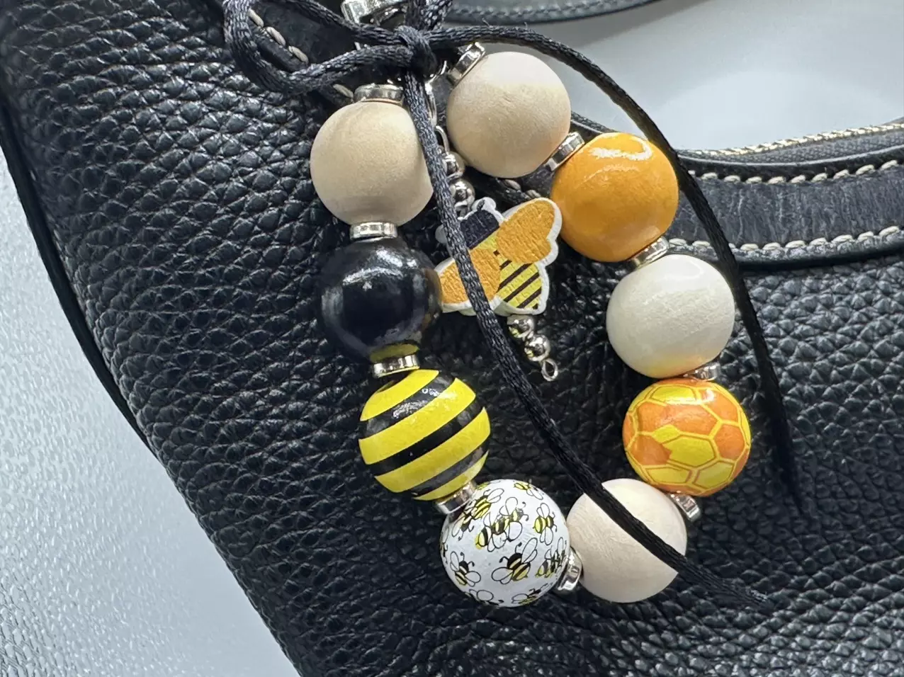 plant/Bee Bag Charm|Key Chain-0
