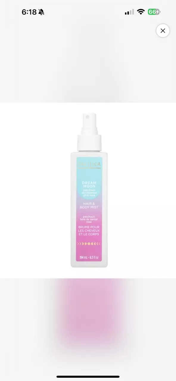 plant/Pacifica dream moon hair and body mist-0