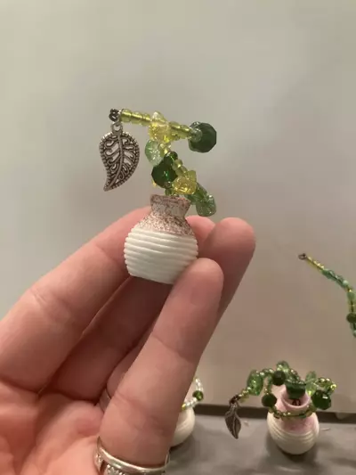 plant/Beaded Mini Potted Plants-2-thumbnail