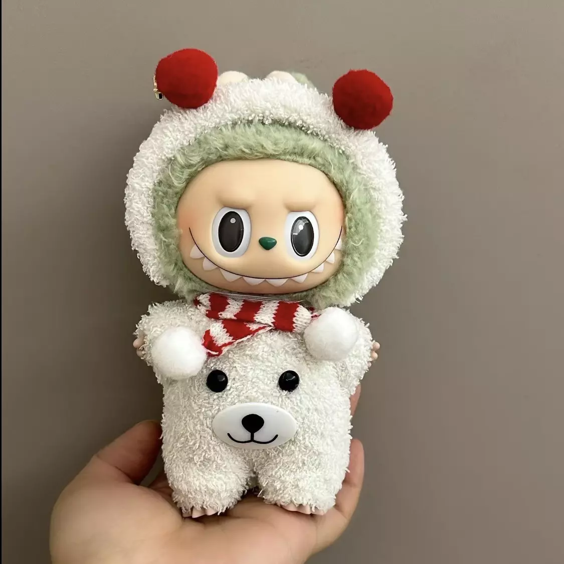 plant/Labubu Polar Bear Custom-0