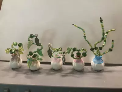 plant/Beaded Mini Potted Plants-0-thumbnail