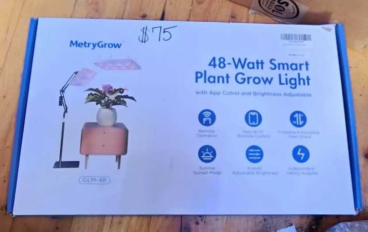 plant/Metry Grow 48 Watt Smart Grow Light-0