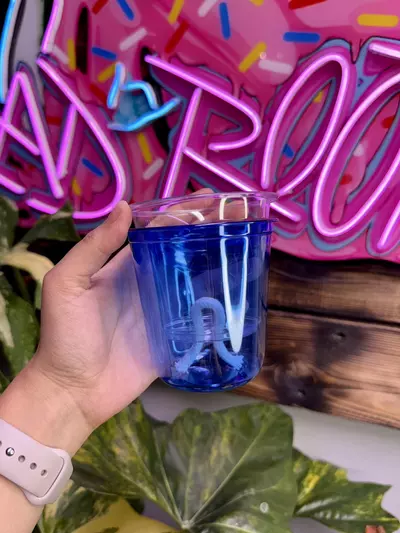 plant/3 Blue self watering cups - small-1-thumbnail