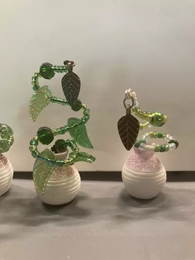 plant/Beaded Mini Potted Plants-5-thumbnail