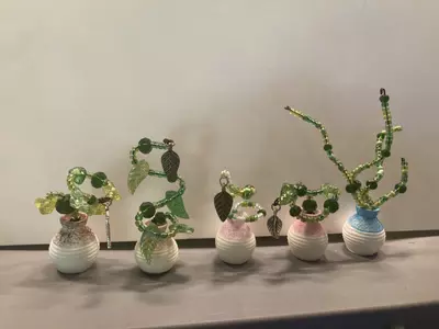 plant/Beaded Mini Potted Plants-1-thumbnail
