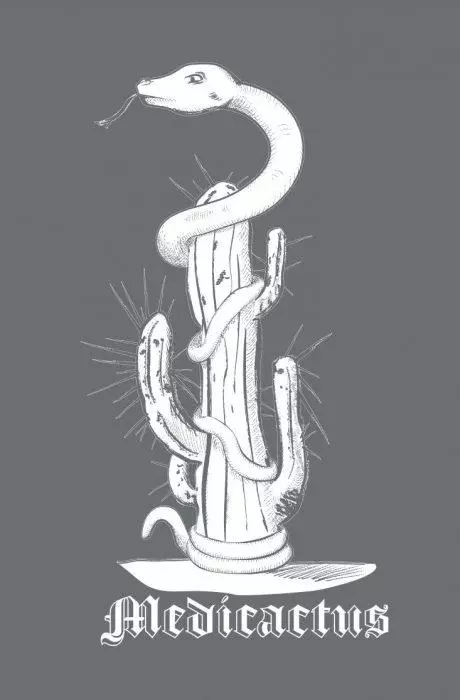 plant/MEDIUM Medicactus T-shirt-1