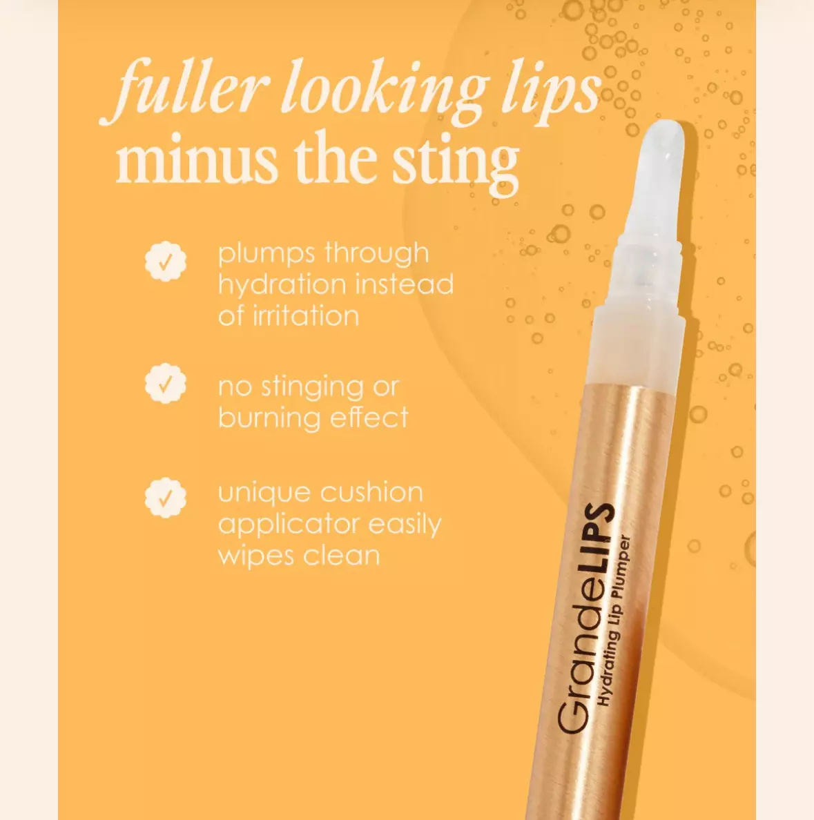 plant/Grandelips Hydrating Lip Plumper Clear NIB-2