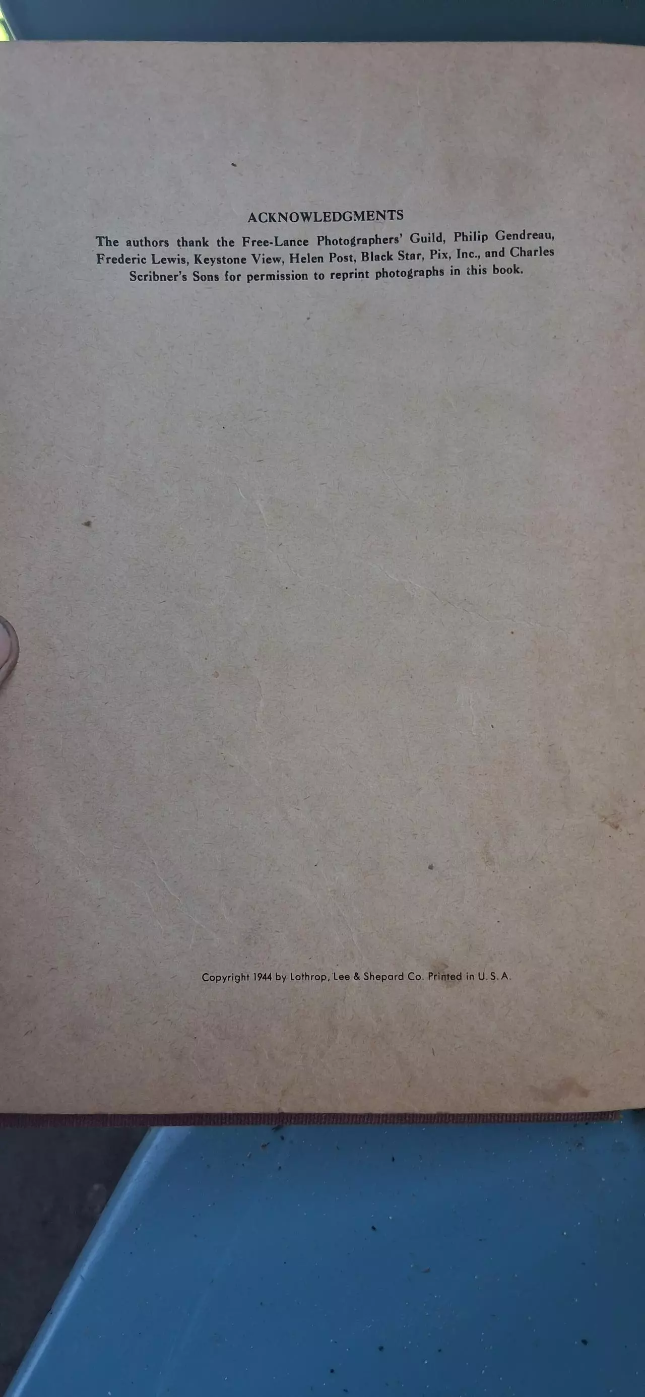 plant/Antique "When I Grow Up I'll be a Teacher" Book-1