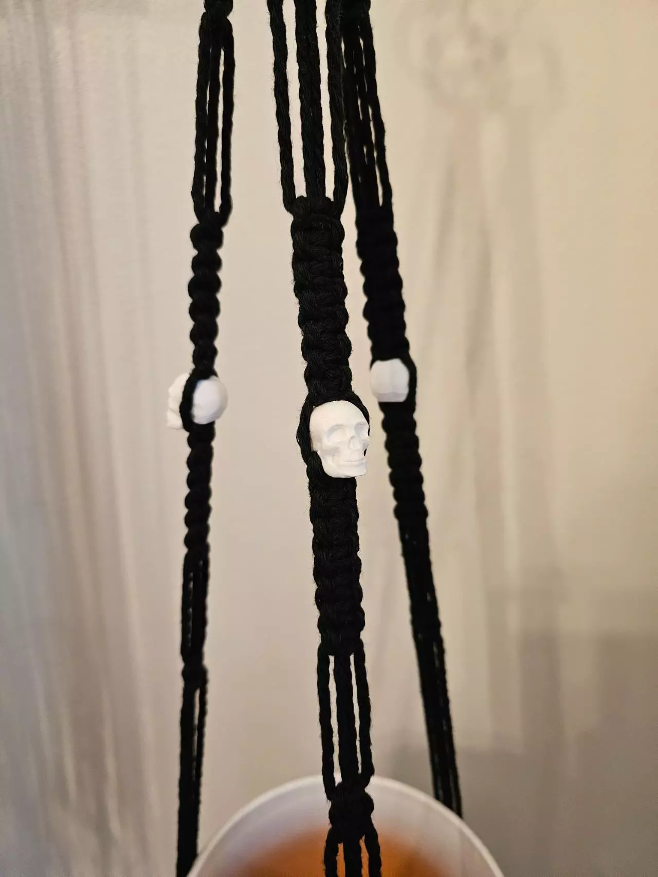 plant/Skull plant hanger-0
