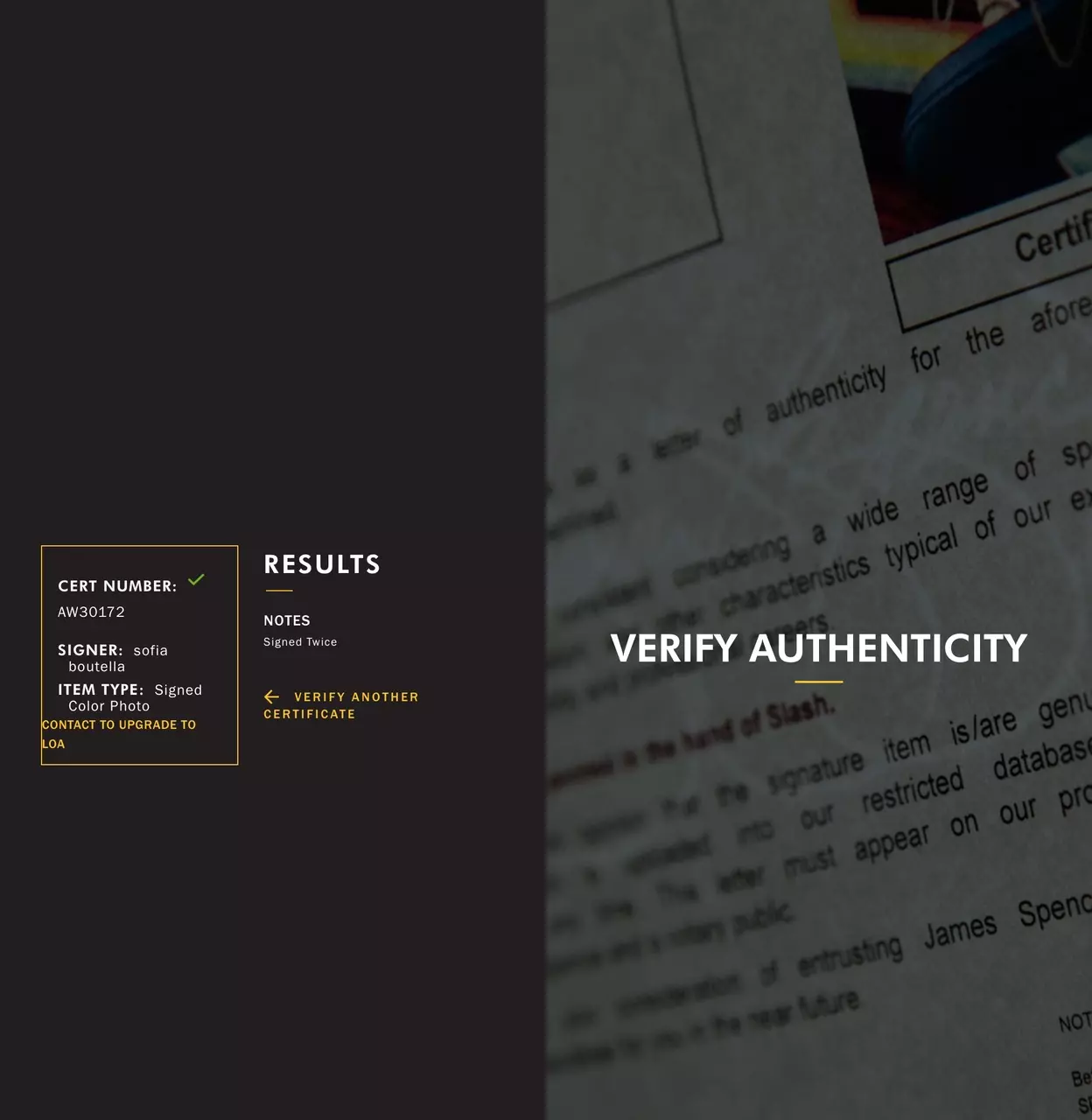 plant/Sofia Boutella Autographed 12x18” Photo “THE MUMMY” JSA COA, FAIR-7