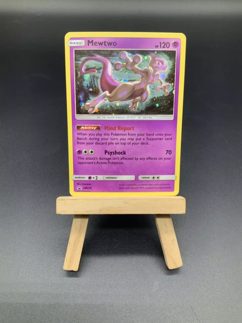 plant/POKE: Mewtwo SM214 Black Star PROMO-0
