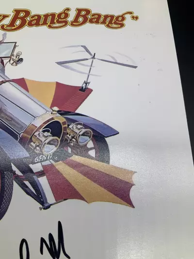 plant/AUTO: Chitty Chitty Bang Bang Richard Sherman Signed 12x12” JSA COA-1-thumbnail