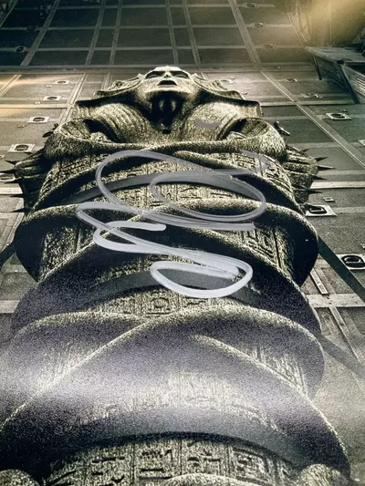 plant/Sofia Boutella Autographed 12x18” Photo “THE MUMMY” JSA COA, FAIR-1-thumbnail