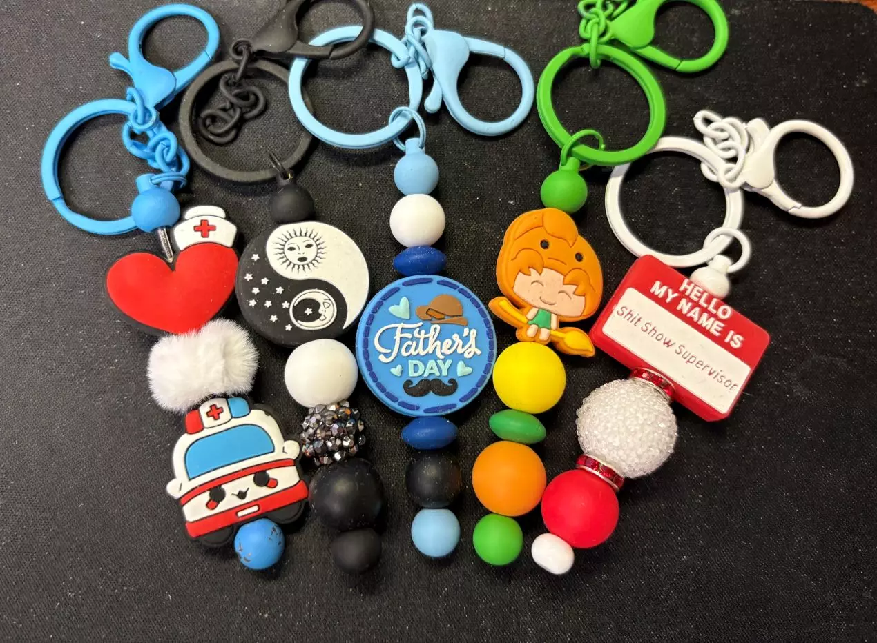 plant/Handmade Keychain-0