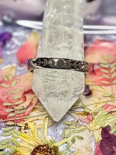 plant/Shiny Moon phase ring -0-thumbnail