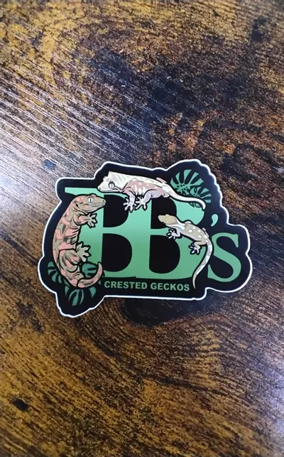 plant/2 pack, BB's logo sticker-0-thumbnail
