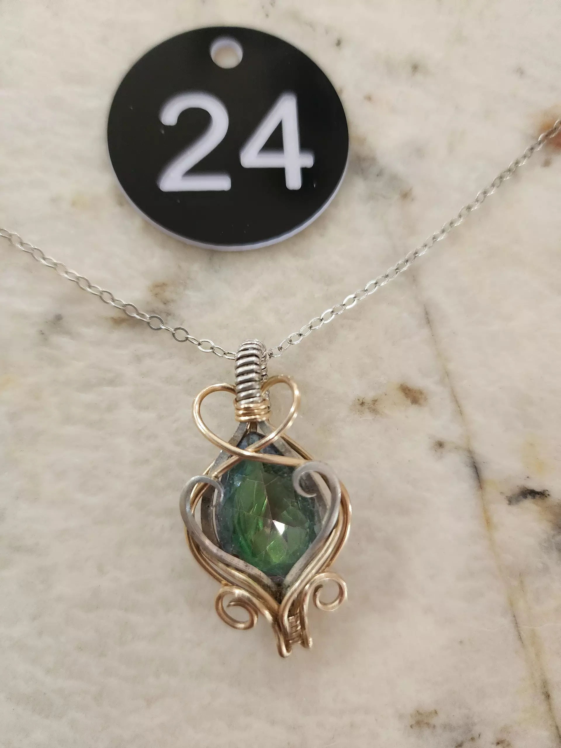 plant/#24 - Mystic Rainbow Aura Quartz-0