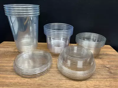 plant/Crystal Clear Cups + Lid-0-thumbnail