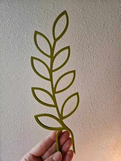 plant/Olive green leaf trellis-0-thumbnail