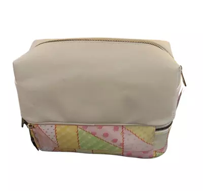 plant/Strawberry Shortcake Patchwork Dual Compartment Cosmetics Bag New-1-thumbnail